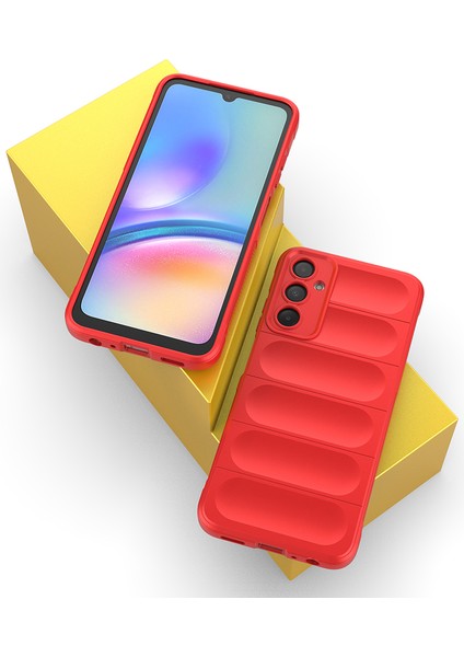 Samsung Galaxy A16 Kılıf Esnek TPU Oyuklu Arka Yüzey Tasarımlı Zore Etnik Silikon Kapak + Cam Ekran Koruyucu