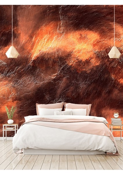 3 Boyutlu En x Boy Kayalık Desenli Silinebilir Tekstil Duvar Kağıdı modelleri