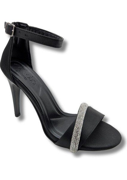 Editha | Abiye Taşlı Topuklu Ayakkabı - Editha - Gümüş - 35 fırsatları