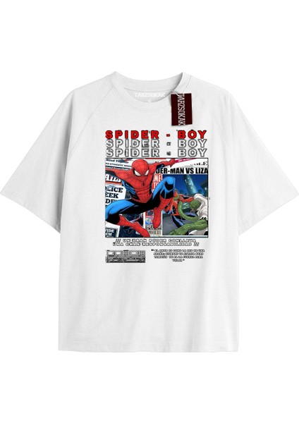 Spider-Man Gazete Baskı Model No Way Home Tshirt