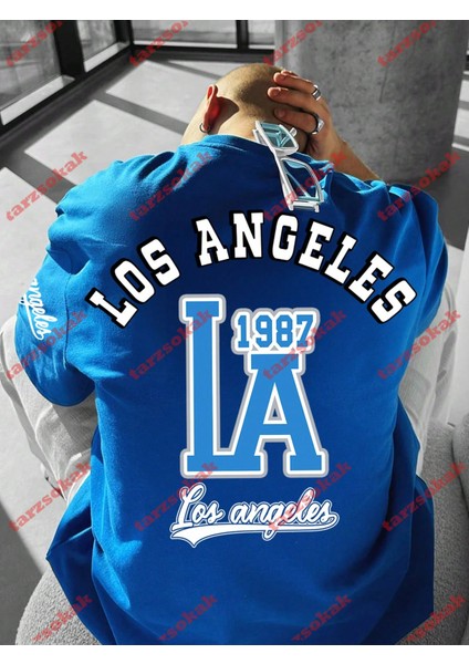 Tarzsokak Model 3445 Erkek Yazlık Yuvarlak Yaka Kısa Kollu Günlük Tişört, Yaz