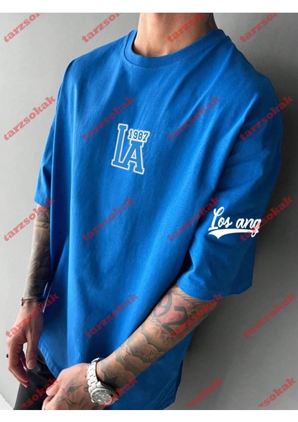 Tarzsokak Model 3445 Erkek Yazlık Yuvarlak Yaka Kısa Kollu Günlük Tişört, Yaz fiyatları