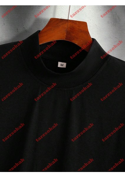 Tarzsokak Model 3351 Erkek Yazlık Yuvarlak Yaka Kısa Kollu Günlük Tişört, Yaz modelleri