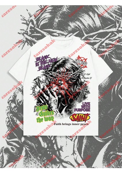 Tarzsokak Model 3353 Erkek Yazlık Yuvarlak Yaka Kısa Kollu Günlük Tişört, Yaz