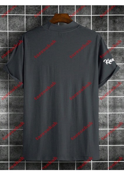 Tarzsokak Model 3351 Erkek Yazlık Yuvarlak Yaka Kısa Kollu Günlük Tişört, Yaz fiyatları