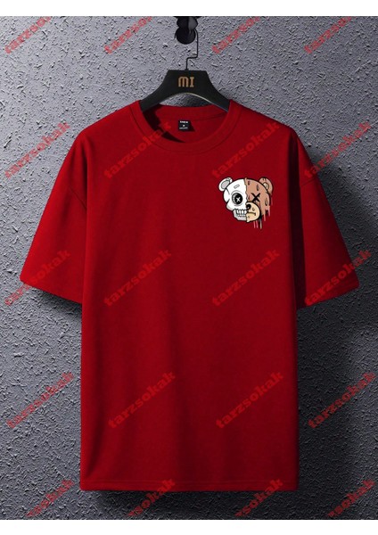 Tarzsokak Model 3370 Erkek Yazlık Yuvarlak Yaka Kısa Kollu Günlük Tişört, Yaz fırsatları