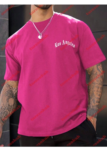 Tarzsokak Model 3388 Erkek Yazlık Yuvarlak Yaka Kısa Kollu Günlük Tişört, Yaz