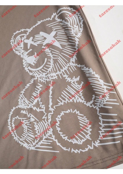 Tarzsokak Model 3218 Erkek Yazlık Yuvarlak Yaka Kısa Kollu Günlük Tişört, Yaz fırsatları