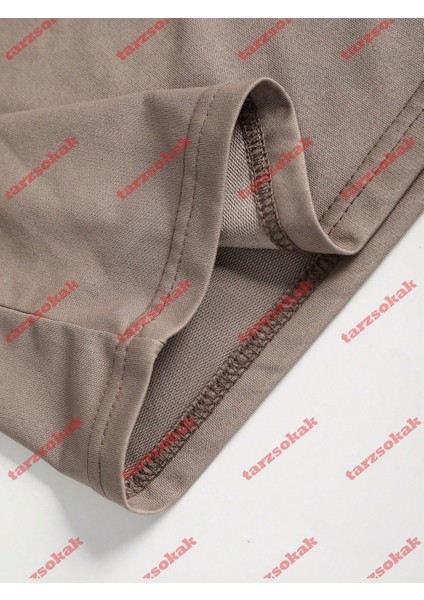 Tarzsokak Model 3218 Erkek Yazlık Yuvarlak Yaka Kısa Kollu Günlük Tişört, Yaz indirimleri