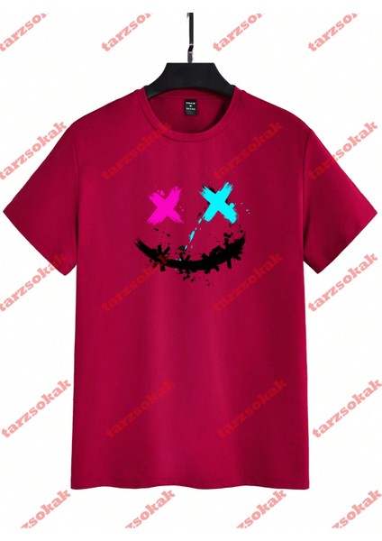 Tarzsokak Model 3581 Erkek Yazlık Yuvarlak Yaka Kısa Kollu Günlük Tişört, Yaz indirimleri