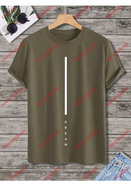 Tarzsokak Model 3564 Erkek Yazlık Yuvarlak Yaka Kısa Kollu Günlük Tişört, Yaz fiyatları