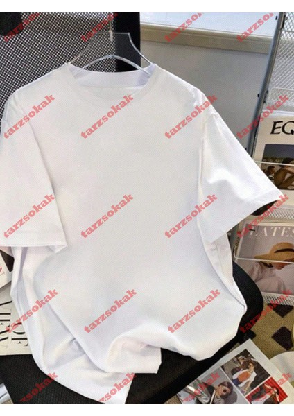 Tarzsokak Model 3899 Erkek Yazlık Yuvarlak Yaka Kısa Kollu Günlük Tişört, Yaz modelleri