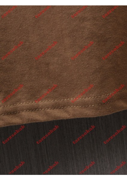 Tarzsokak Model 3683 Erkek Yazlık Yuvarlak Yaka Kısa Kollu Günlük Tişört, Yaz indirimleri