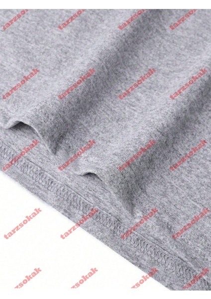 Tarzsokak Model 3936 Erkek Yazlık Yuvarlak Yaka Kısa Kollu Günlük Tişört, Yaz fırsatları