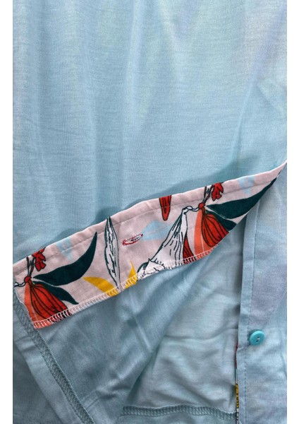 Kadın Düğmeli Uzun Kol Pijama Takımı Senfoni - 10274 indirimleri