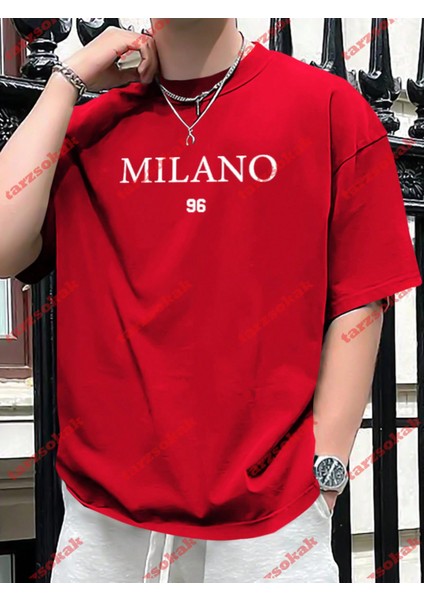 Tarzsokak Model 3309 Erkek Yazlık Yuvarlak Yaka Kısa Kollu Günlük Tişört, Yaz