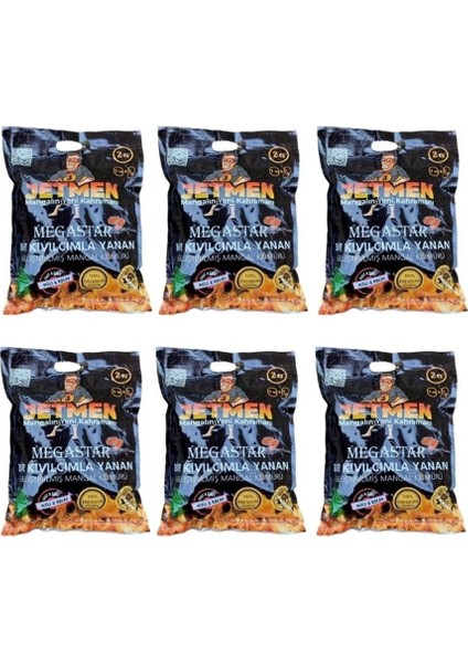 Megastar Pro Geliştirilmiş Mangal Kömürü 12 Kg [6 Paket] fiyatları