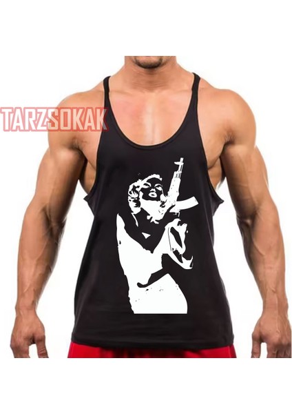 Tarzsokak Gym Tank Top Fitness Sporcu Atleti GYM56