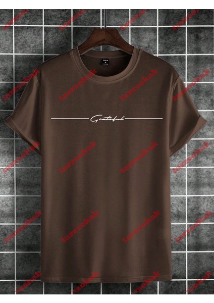 Tarzsokak Model 3477 Erkek Yazlık Yuvarlak Yaka Kısa Kollu Günlük Tişört, Yaz modelleri