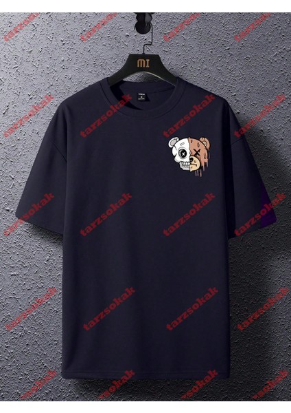 Tarzsokak Model 3370 Erkek Yazlık Yuvarlak Yaka Kısa Kollu Günlük Tişört, Yaz fırsatları