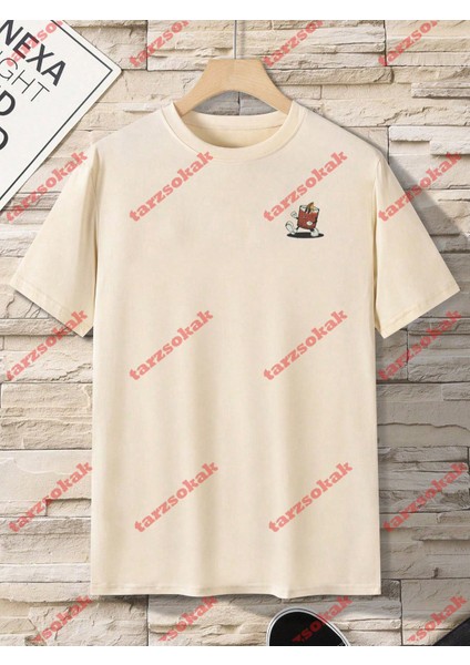 Tarzsokak Model 3374 Erkek Yazlık Yuvarlak Yaka Kısa Kollu Günlük Tişört, Yaz fiyatları