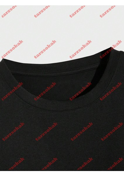 Tarzsokak Model 3474 Erkek Yazlık Yuvarlak Yaka Kısa Kollu Günlük Tişört, Yaz modelleri