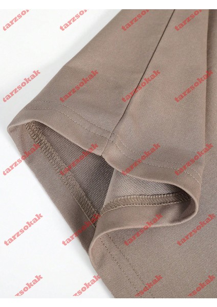 Tarzsokak Model 3446 Erkek Yazlık Yuvarlak Yaka Kısa Kollu Günlük Tişört, Yaz fırsatları