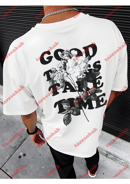 Tarzsokak Model 3671 Erkek Yazlık Yuvarlak Yaka Kısa Kollu Günlük Tişört, Yaz fırsatları