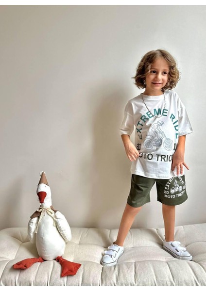 Yigit Butik Baskılı Şortlu Erkek Çocuk Alt Üst Takım fiyatları