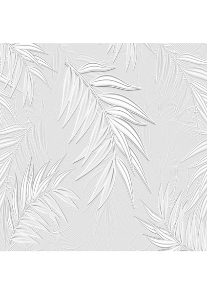 Doğal Dokunuşlu 3D Yaprak Desenli Özel Tasarım Duvar Kağıdı-Yırtılmaz Leke Tutmaz Duvar Kağıdı modelleri