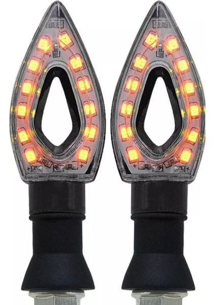 Motorsiklet LED Sinyal Üçgen