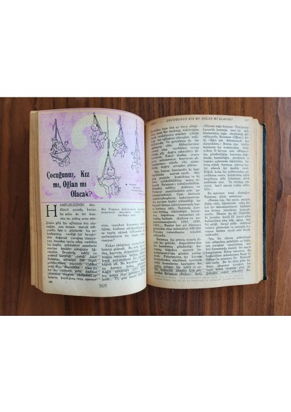 Bütün Dünya Dergisi Cildinde 1953 Tarihli. Orijinal Dönem fiyatları