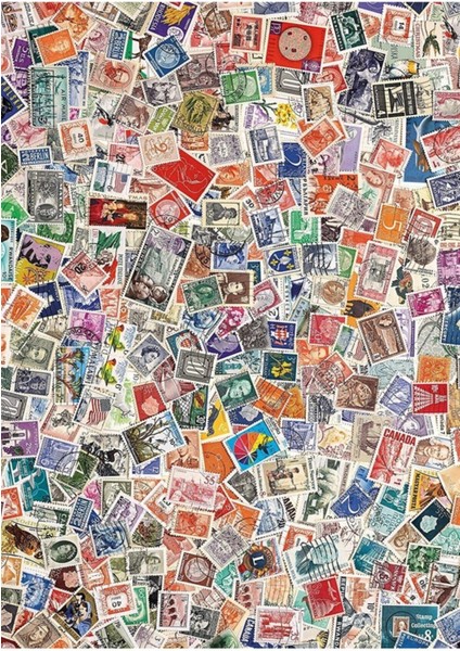 250 Adet Karışık Dünya Damgalı Pullar