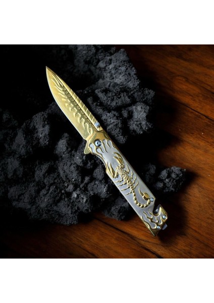 Hc 18 Gold Akrep Kabartmalı Çakı fiyatları