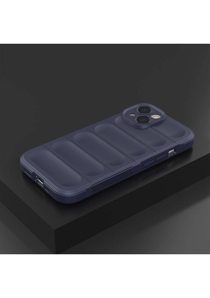 Apple iPhone 14 Kılıf Esnek TPU Oyuklu Arka Yüzey Tasarımlı Zore Etnik Silikon Kapak + Hayalet Ekran Koruyucu fiyatları