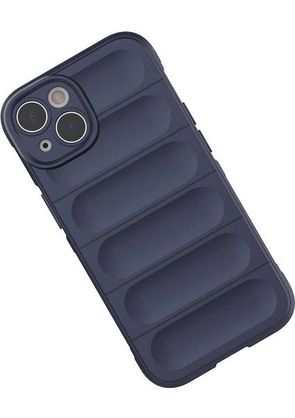 Apple iPhone 14 Kılıf Esnek TPU Oyuklu Arka Yüzey Tasarımlı Zore Etnik Silikon Kapak + Hayalet Ekran Koruyucu fırsatları