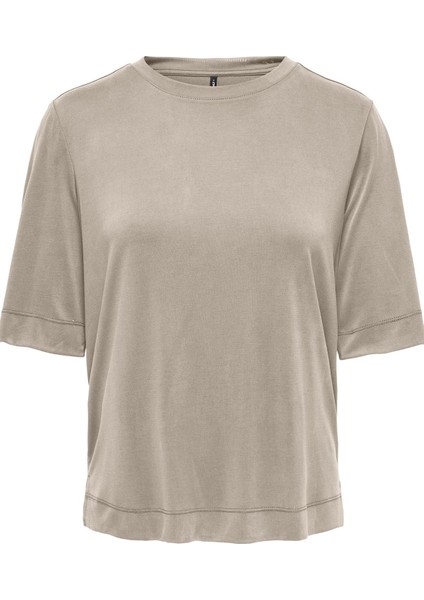 Onlhannah S/s O-Neck Top Jrs Taş 15348760
