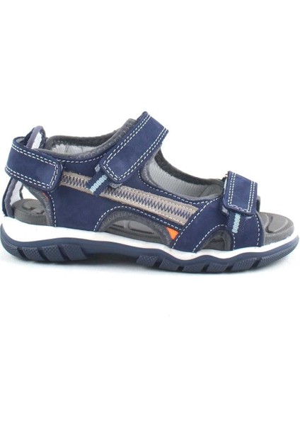 plus Deri Lacivert Cırtlı Erkek Çocuk Outdoor Sandalet fiyatları