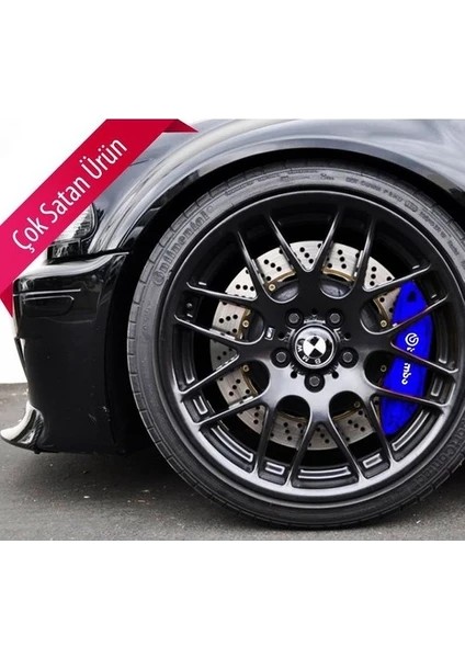 Proton Savvy Uyumlu Brembo Fren Disk Kaliper Kapağı Mavi 4'lü Yağ Hortumlu