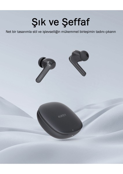 Ep-B2-Gy Hibrit Anc 10MM Sürücü 4 Mikrofon Kablosuz Kulaklık indirimleri