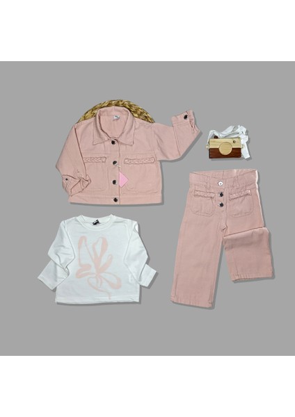 Örgü Cep Detaylı Kot 3’lü Takım fiyatları