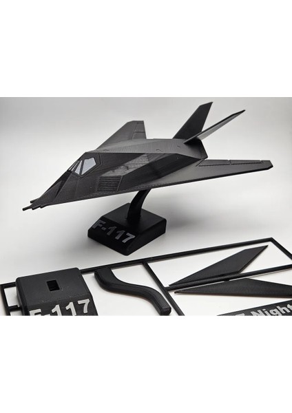 Uçak Kiti F-117 Kit 18CM