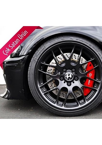 Daimler Double uyumlu Brembo Kırmızı Kaliper Kapağı 4lü Yağ Hortumlu