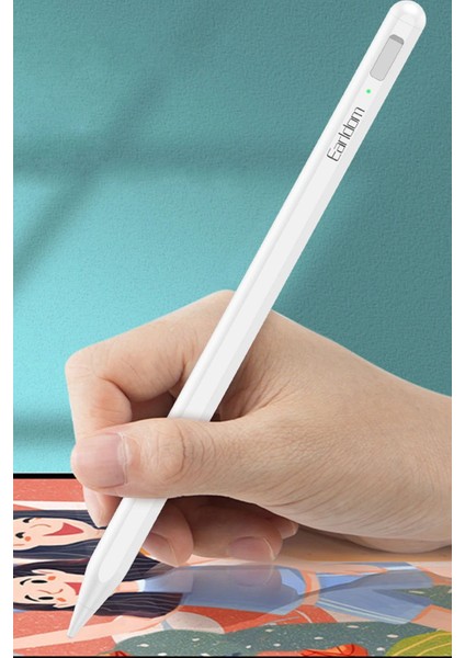 Ios ve Samsung Android Uyumlu Earldom P8 Dokunmatik Stylus Wireless Kalem (Tüm Tabletlerle Uyumlu)