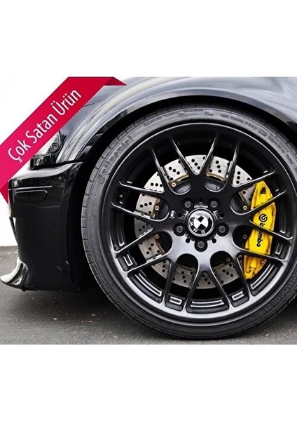 Bmc Pro 827 Ycx Uyumlu Brembo Sarı Yağ Hortumlu Kaliper Kapağı 4'lü