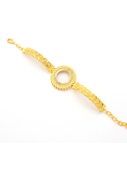 Çeyrek Altın Çerçeve Bileklik Çelik Altın Kaplama BLZ-640 fiyatları