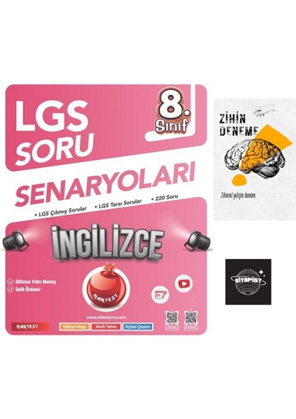 Nartest LGS Ingilizce Çıkmış Sorular Ve Senaryolar+Zihin Deneme+Kist-99