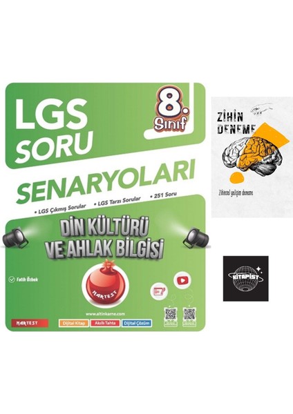 Nartest LGS Din Kültürü Çıkmış Sorular Ve Senaryolar+Zihin Deneme+Kist-52