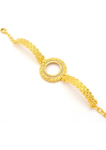 Çeyrek Altın Çerçeve Bileklik Çelik Altın Kaplama BLZ-648 fiyatları