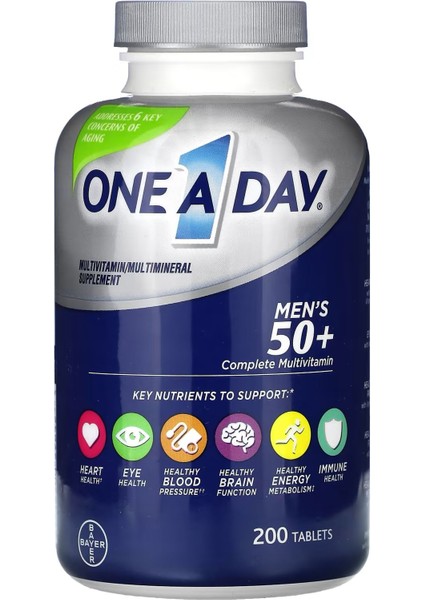Men's 50 Complete 200 Tablets